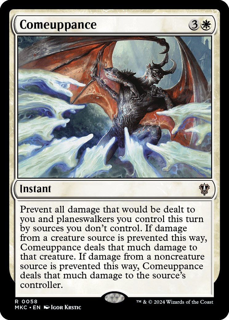 Comeuppance [Murders at Karlov Manor Commander] | Card Merchant Takapuna