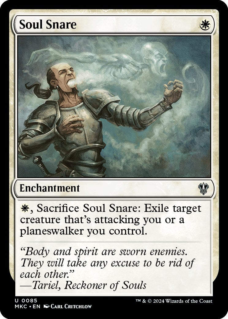 Soul Snare [Murders at Karlov Manor Commander] | Card Merchant Takapuna