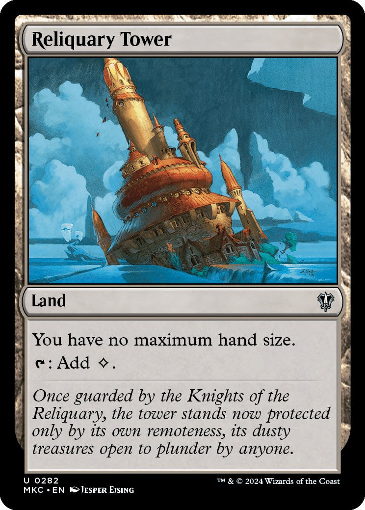 Reliquary Tower [Murders at Karlov Manor Commander] | Card Merchant Takapuna