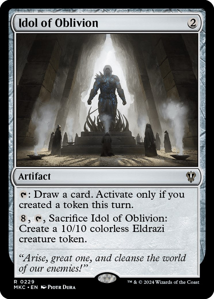 Idol of Oblivion [Murders at Karlov Manor Commander] | Card Merchant Takapuna