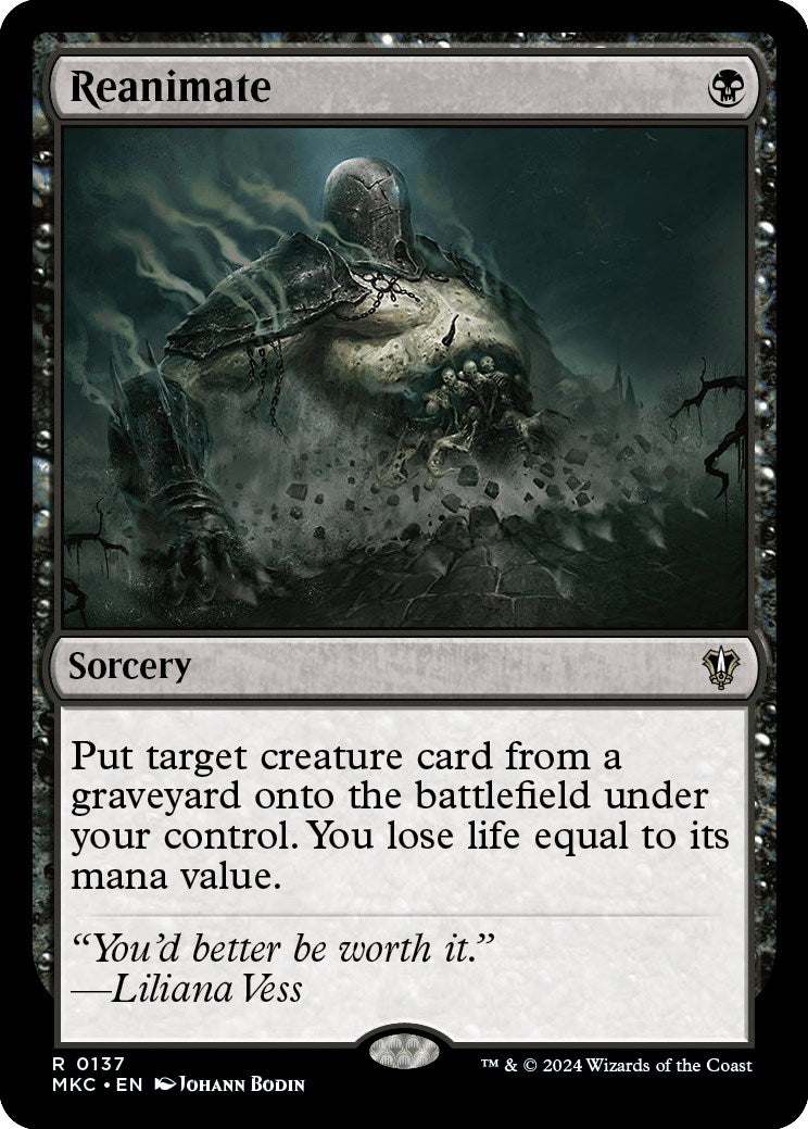 Reanimate [Murders at Karlov Manor Commander] | Card Merchant Takapuna