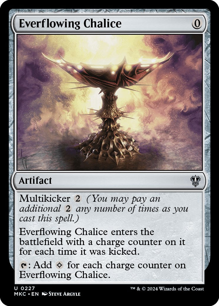 Everflowing Chalice [Murders at Karlov Manor Commander] | Card Merchant Takapuna