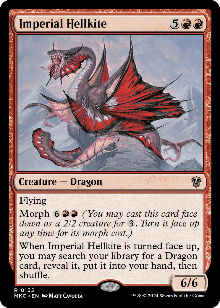 Imperial Hellkite [Murders at Karlov Manor Commander] | Card Merchant Takapuna