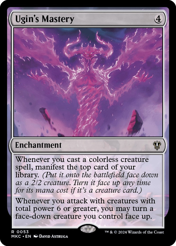 Ugin's Mastery [Murders at Karlov Manor Commander] | Card Merchant Takapuna