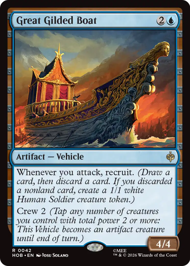 Great Gilded Boat [The Hobbit] | Card Merchant Takapuna