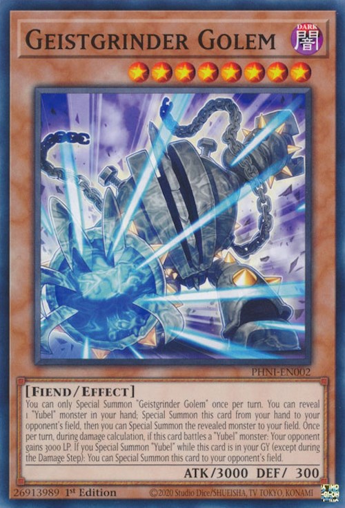 Geistgrinder Golem [PHNI-EN002] Common | Card Merchant Takapuna