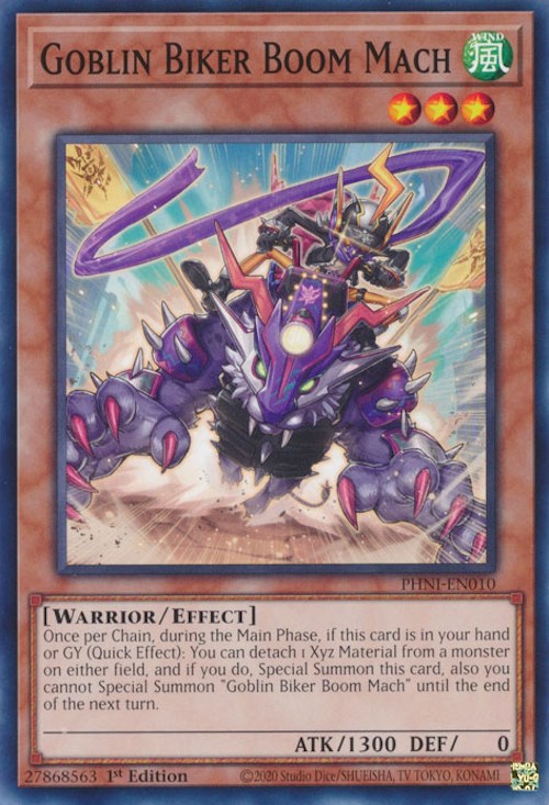 Goblin Biker Boom Mach [PHNI-EN010] Common | Card Merchant Takapuna