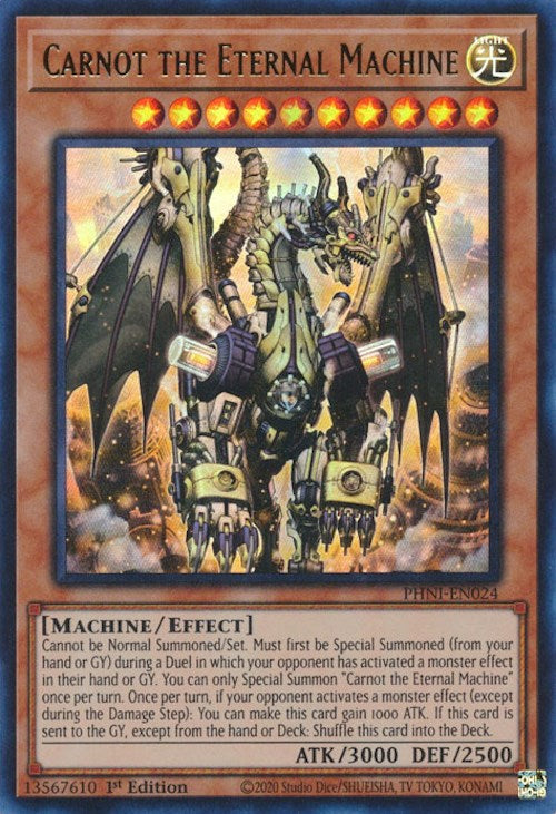 Carnot the Eternal Machine [PHNI-EN024] Ultra Rare | Card Merchant Takapuna