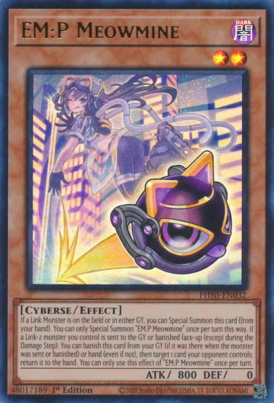 EM:P Meowmine [PHNI-EN032] Ultra Rare | Card Merchant Takapuna