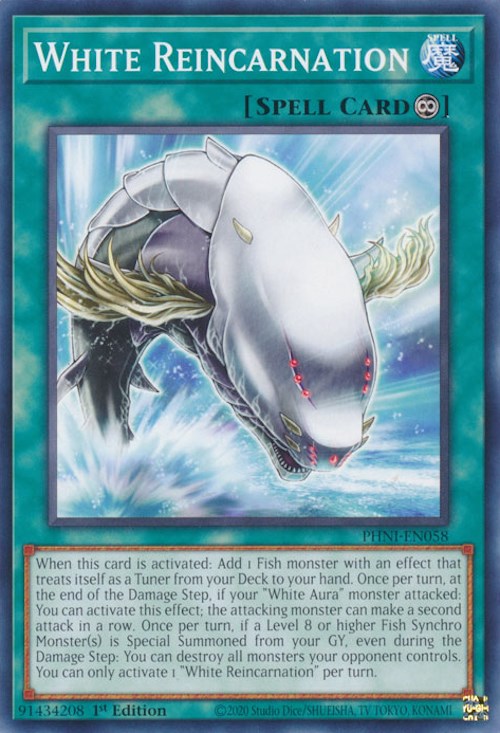 White Reincarnation [PHNI-EN058] Common | Card Merchant Takapuna