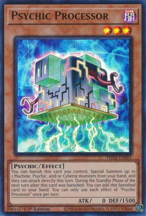 Psychic Processor [PHNI-EN081] Ultra Rare | Card Merchant Takapuna