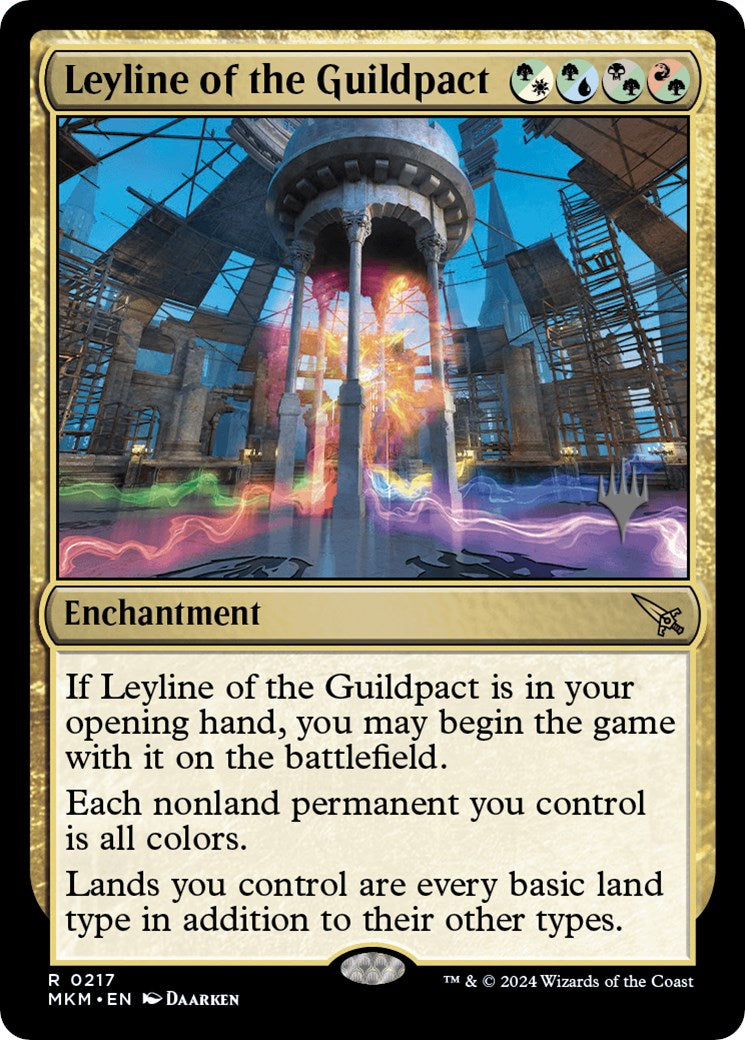 Leyline of the Guildpact (Promo Pack) [Murders at Karlov Manor Promos] | Card Merchant Takapuna