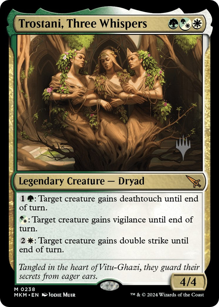 Trostani, Three Whispers (Promo Pack) [Murders at Karlov Manor Promos] | Card Merchant Takapuna