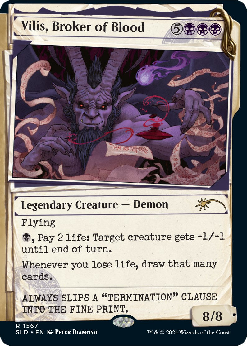 Vilis, Broker of Blood [Secret Lair Drop Series] | Card Merchant Takapuna