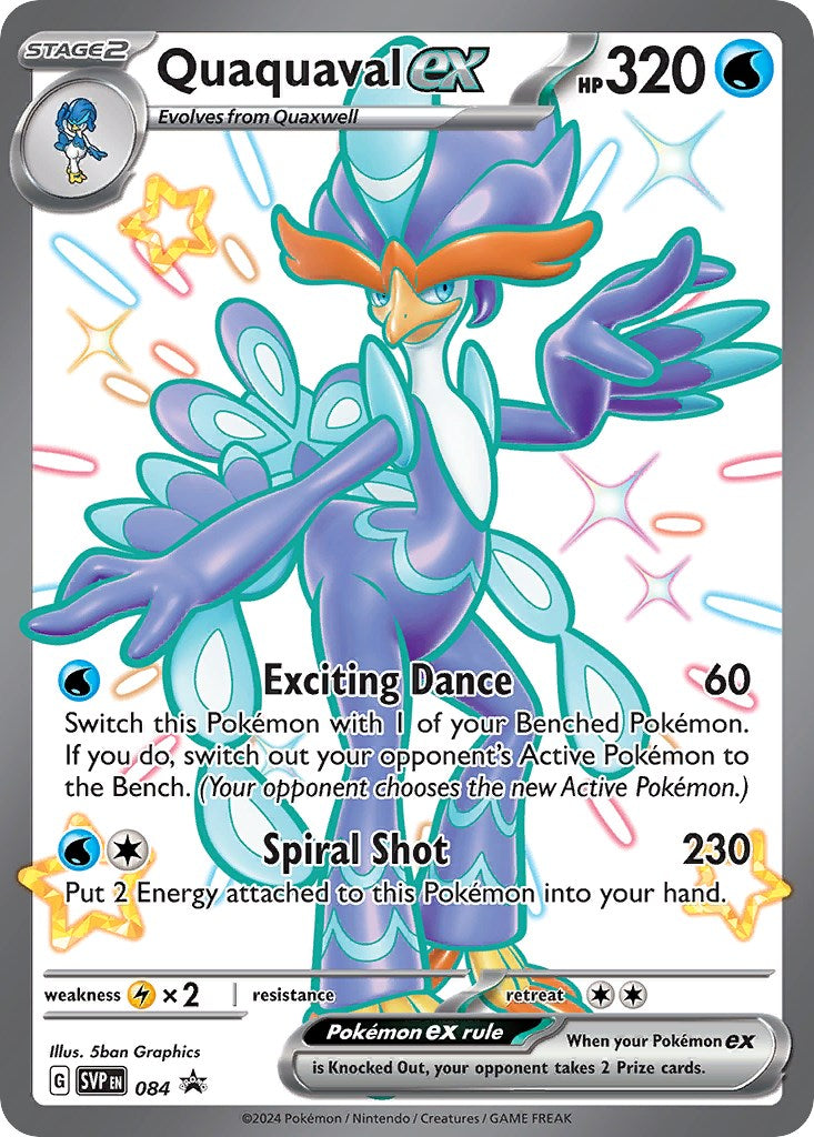 Quaquaval ex (084) [Scarlet & Violet: Black Star Promos] | Card Merchant Takapuna