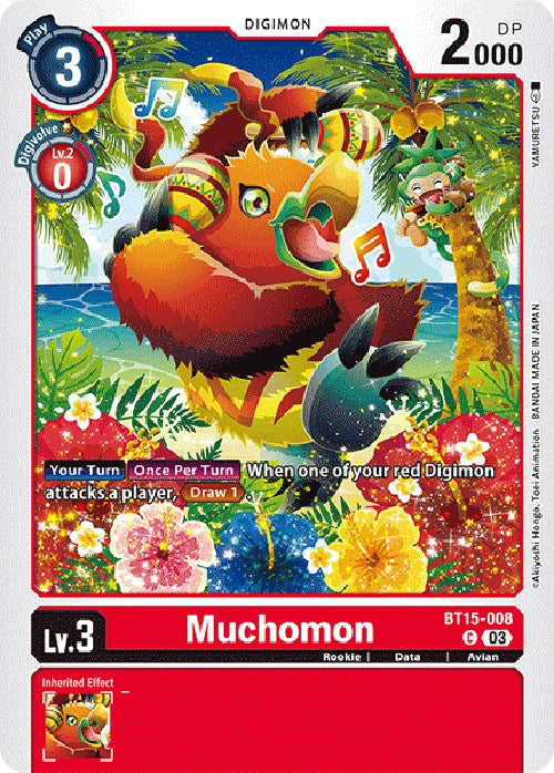 Muchomon [BT15-008] [Exceed Apocalypse] | Card Merchant Takapuna