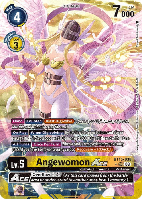 Angewomon Ace [BT15-038] (Alternate Art) [Exceed Apocalypse] | Card Merchant Takapuna
