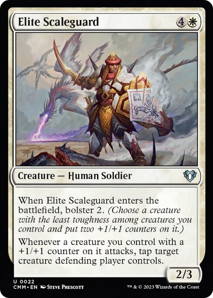 Elite Scaleguard [Commander Masters] | Card Merchant Takapuna