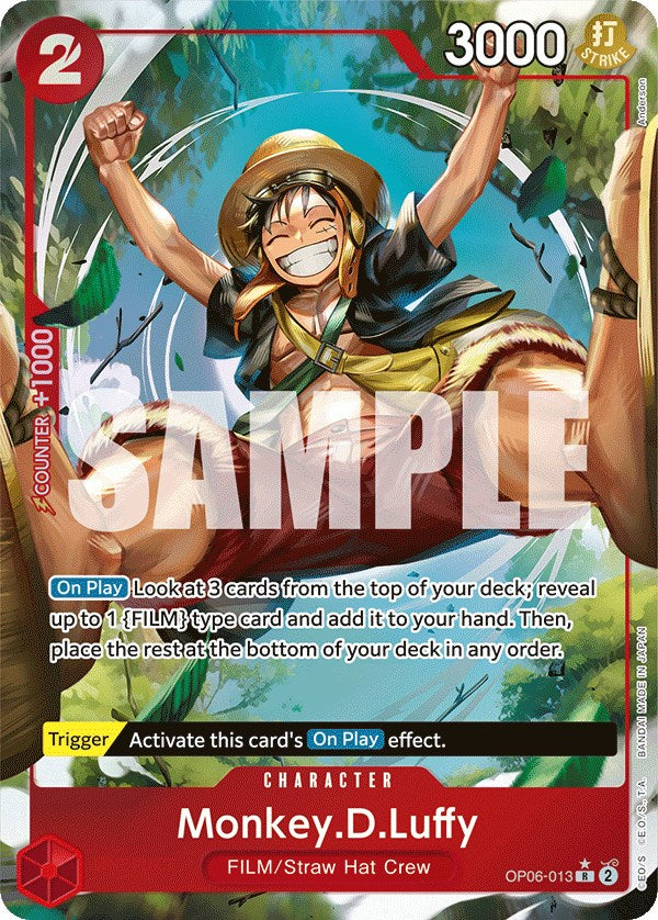 Monkey.D.Luffy (Alternate Art) [Wings of the Captain] | Card Merchant Takapuna