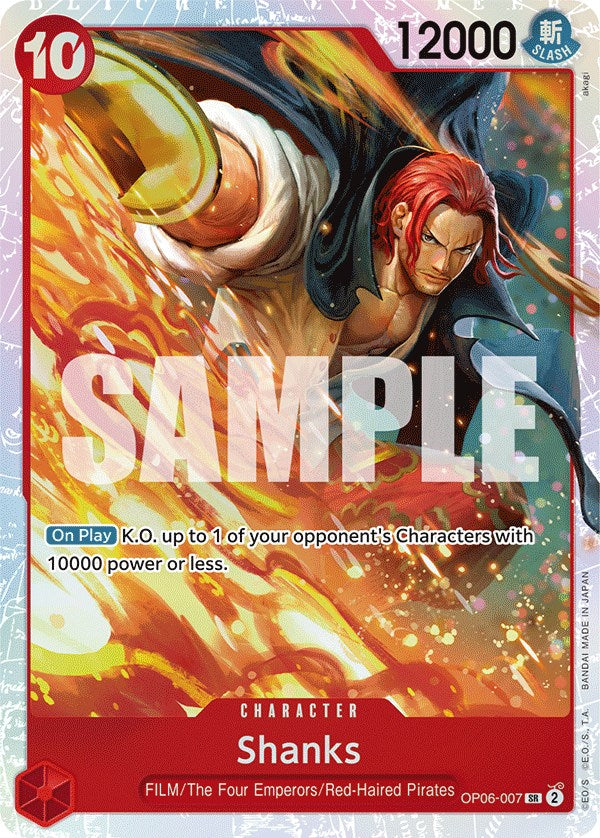 Shanks [Wings of the Captain] | Card Merchant Takapuna