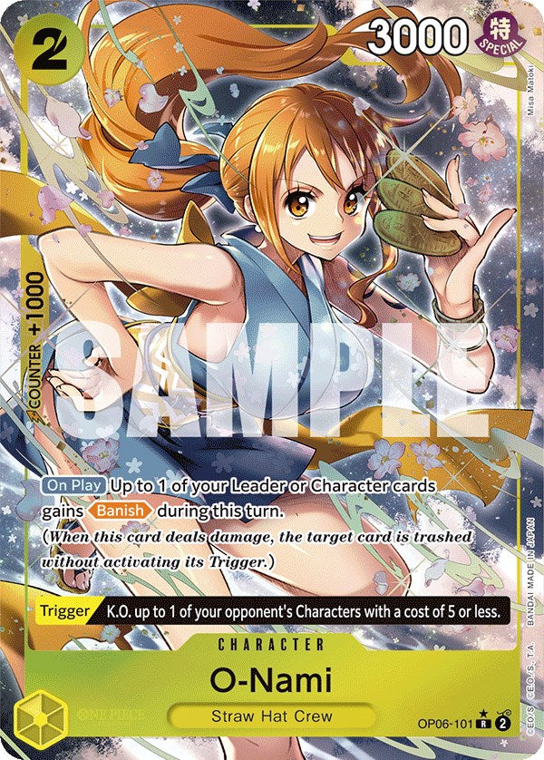 O-Nami (Alternate Art) [Wings of the Captain] | Card Merchant Takapuna