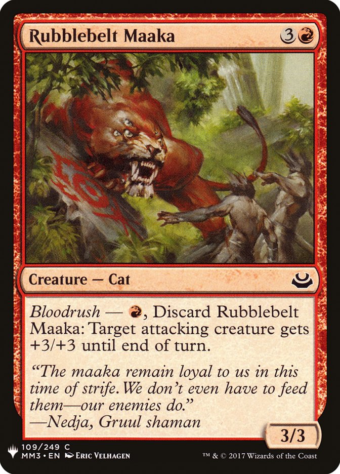 Rubblebelt Maaka [Mystery Booster] | Card Merchant Takapuna