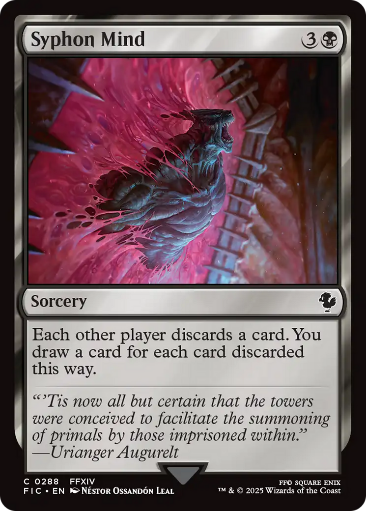 Syphon Mind [FINAL FANTASY Commander] | Card Merchant Takapuna