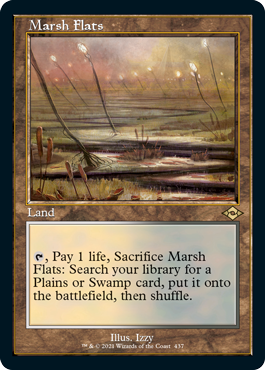 Marsh Flats (Retro Foil Etched) [Modern Horizons 2] | Card Merchant Takapuna