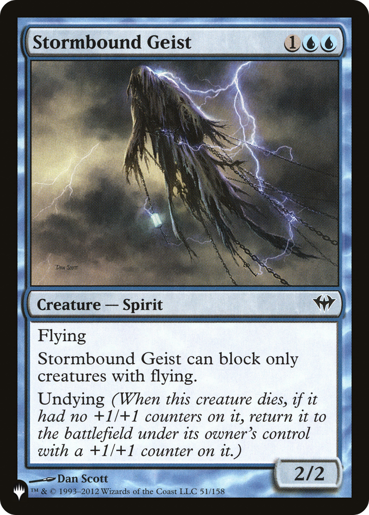 Stormbound Geist [The List] | Card Merchant Takapuna
