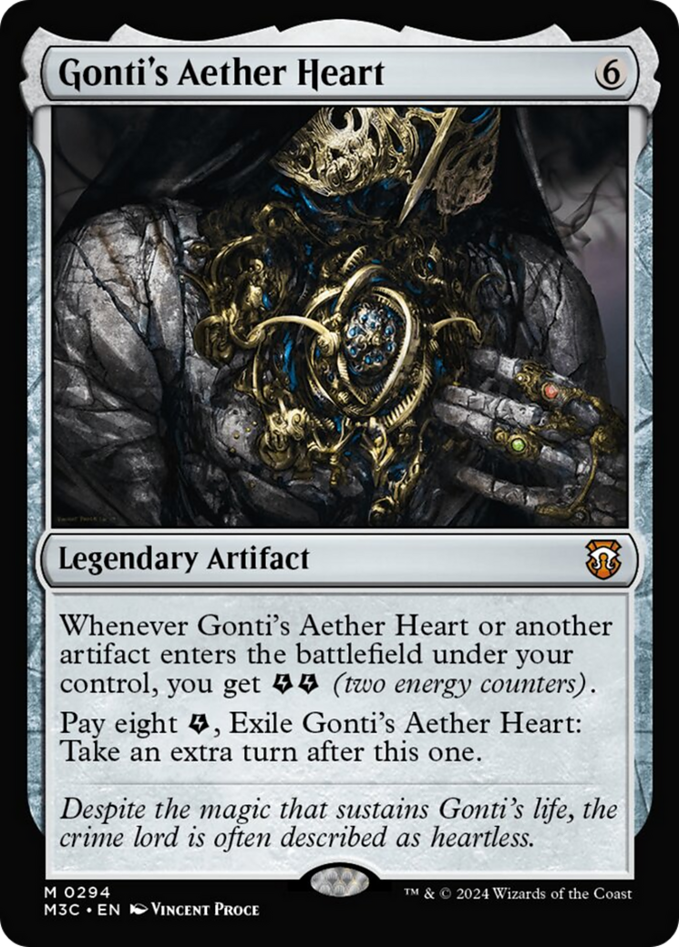 Gonti's Aether Heart [Modern Horizons 3 Commander] | Card Merchant Takapuna