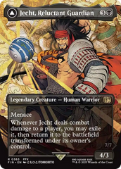 Jecht, Reluctant Guardian // Braska's Final Aeon (Borderless) [FINAL FANTASY] | Card Merchant Takapuna