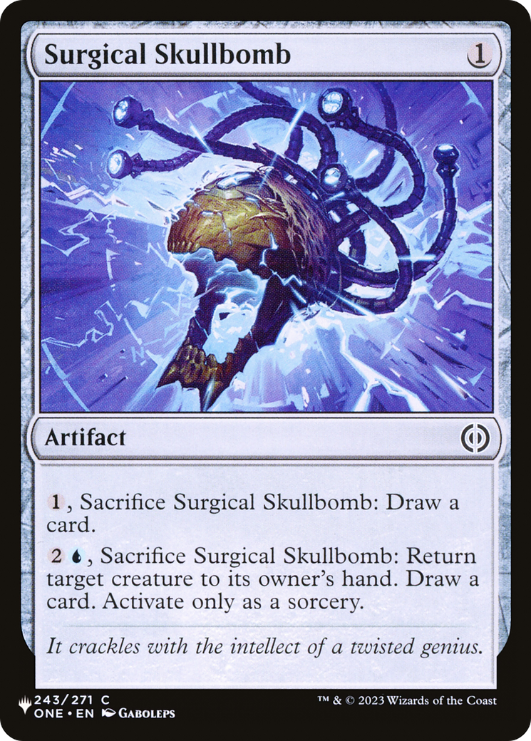 Surgical Skullbomb [The List] | Card Merchant Takapuna