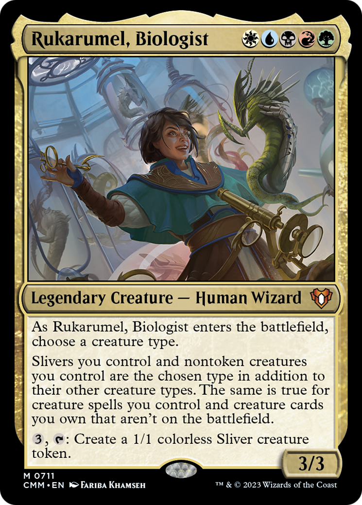 Rukarumel, Biologist [Commander Masters] | Card Merchant Takapuna