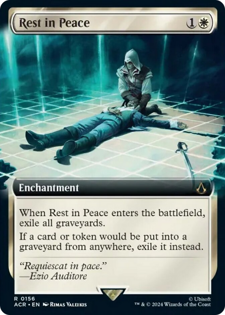 Rest in Peace (Extended Art) [Assassin's Creed] | Card Merchant Takapuna