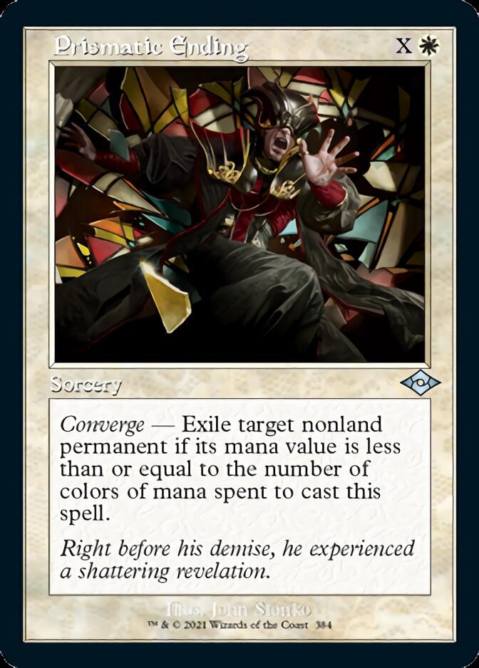 Prismatic Ending (Retro Foil Etched) [Modern Horizons 2] | Card Merchant Takapuna