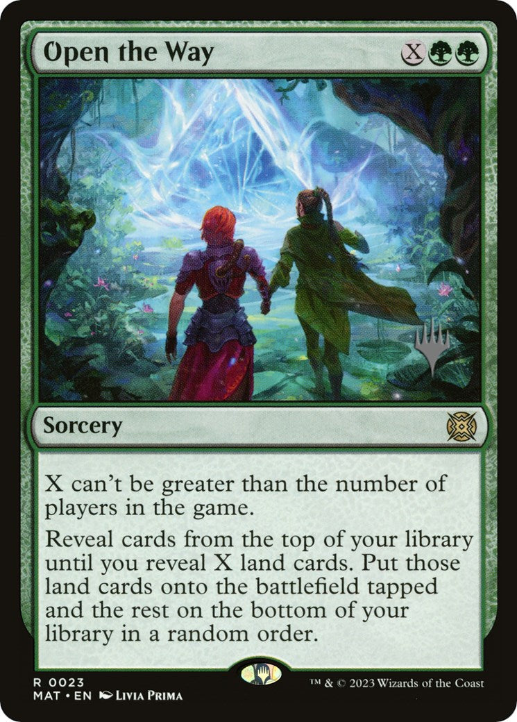 Open the Way (Promo Pack) [March of the Machine Promos] | Card Merchant Takapuna