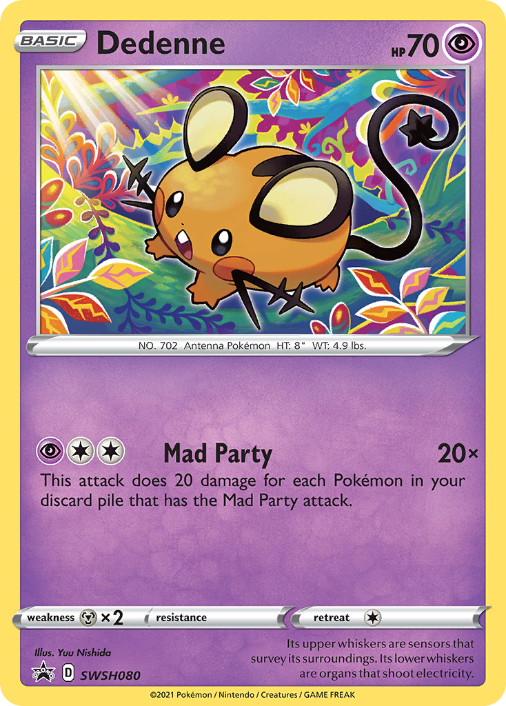Dedenne (SWSH080) [Sword & Shield: Black Star Promos] | Card Merchant Takapuna