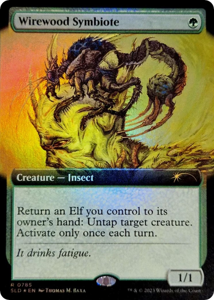 Wirewood Symbiote (Extended Art) [Secret Lair Drop Series] | Card Merchant Takapuna