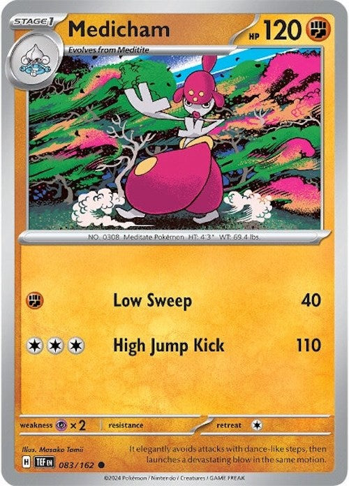 Medicham (083/162) [Scarlet & Violet: Temporal Forces] | Card Merchant Takapuna