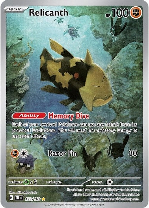 Relicanth (173/162) [Scarlet & Violet: Temporal Forces] | Card Merchant Takapuna