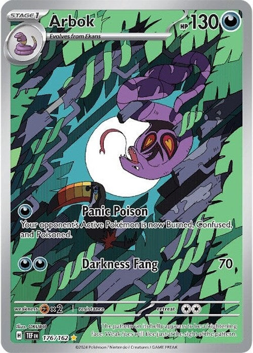 Arbok (176/162) [Scarlet & Violet: Temporal Forces] | Card Merchant Takapuna