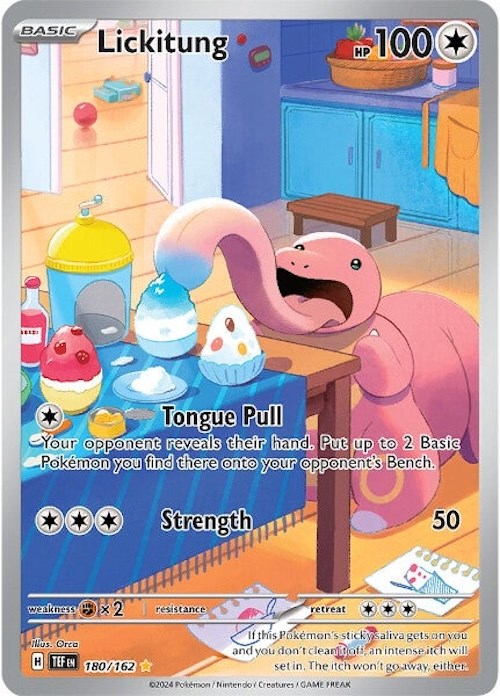 Lickitung (180/162) [Scarlet & Violet: Temporal Forces] | Card Merchant Takapuna