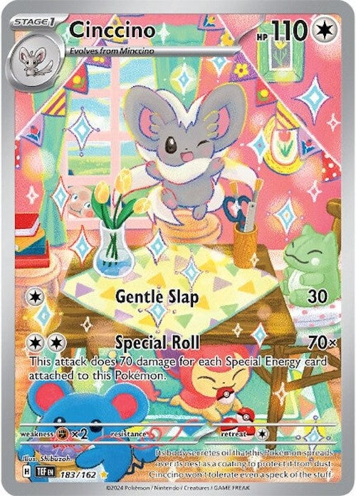 Cinccino (183/162) [Scarlet & Violet: Temporal Forces] | Card Merchant Takapuna