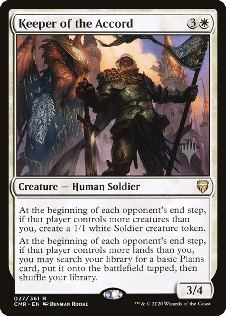 Keeper of the Accord (Promo Pack) [Murders at Karlov Manor Promos] | Card Merchant Takapuna