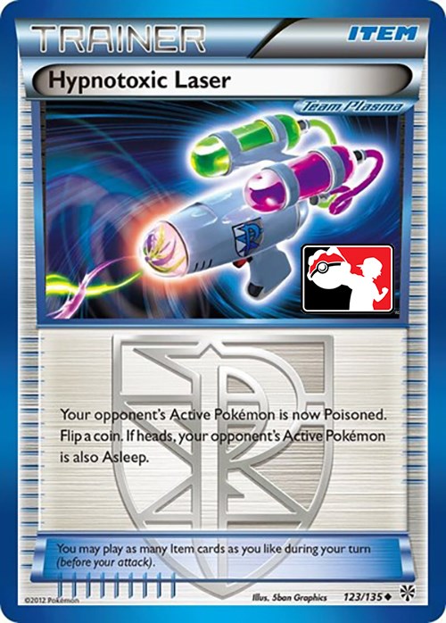 Hypnotoxic Laser (123/135) (Team Plasma) [League & Championship Cards] | Card Merchant Takapuna
