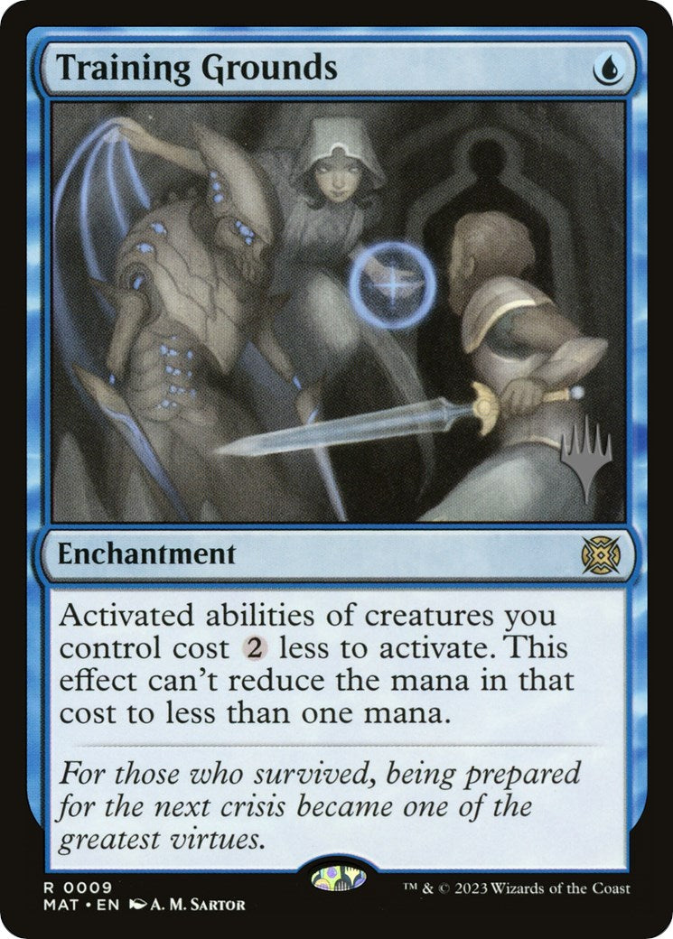 Training Grounds [Murders at Karlov Manor Promos] | Card Merchant Takapuna