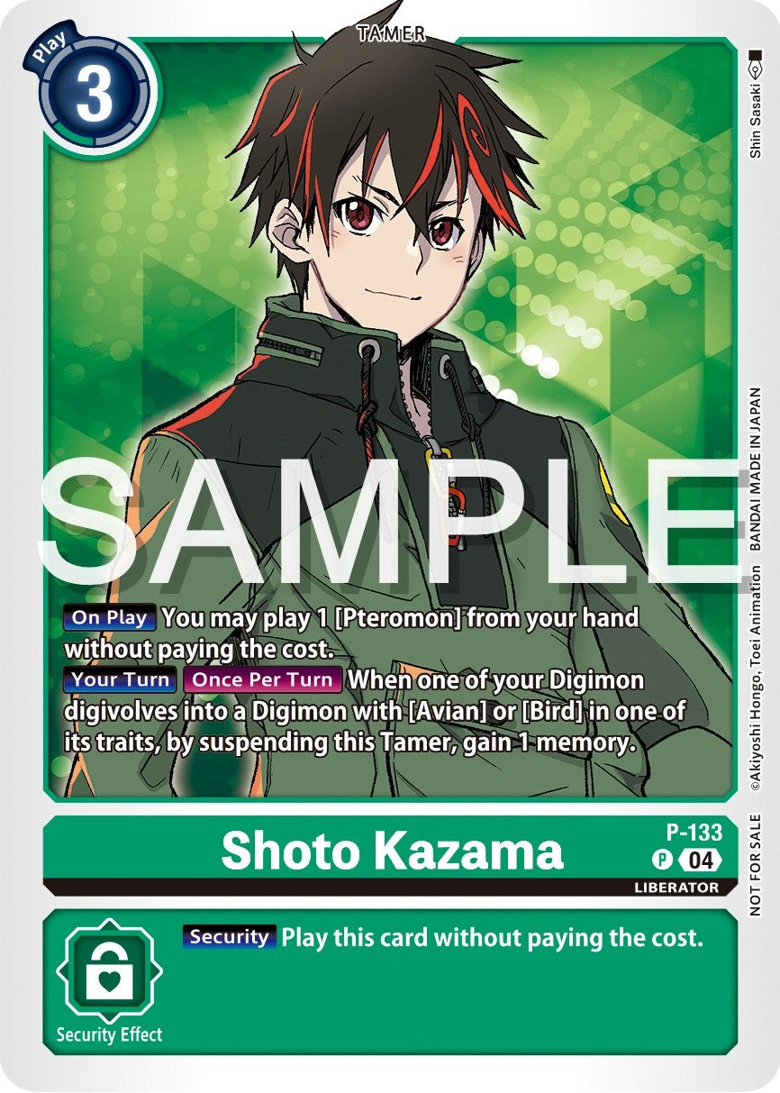 Shoto Kazama [P-133] [Promotional Cards] | Card Merchant Takapuna