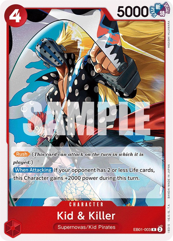 Kid & Killer [Extra Booster: Memorial Collection] | Card Merchant Takapuna