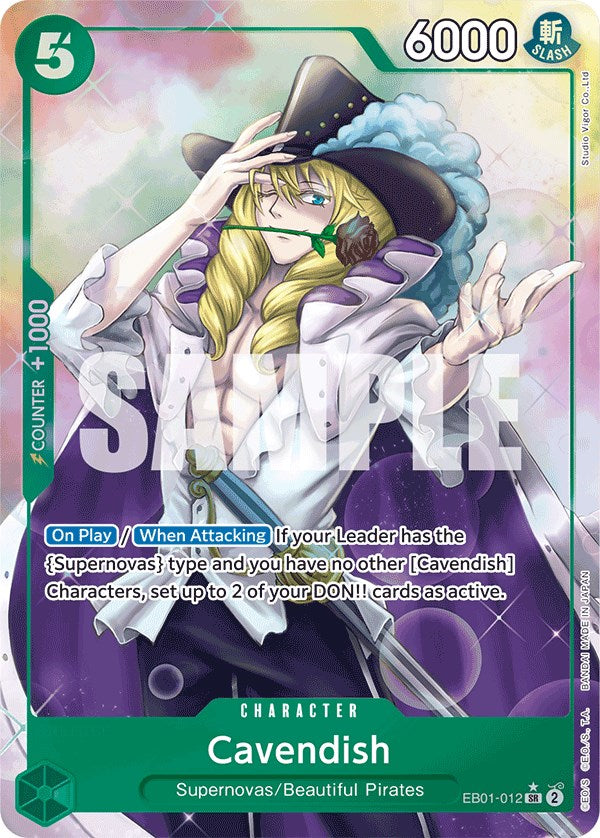 Cavendish (Alternate Art) [Extra Booster: Memorial Collection] | Card Merchant Takapuna