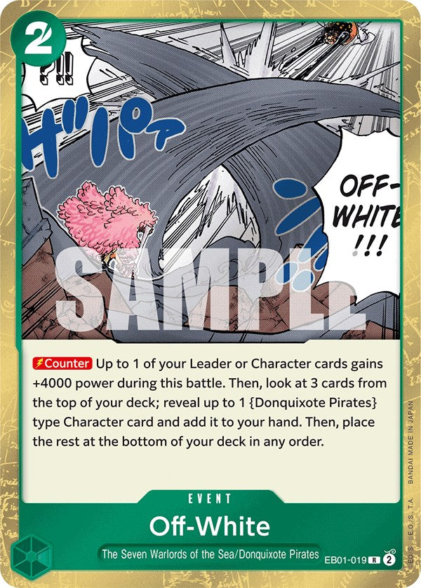 Off-White [Extra Booster: Memorial Collection] | Card Merchant Takapuna